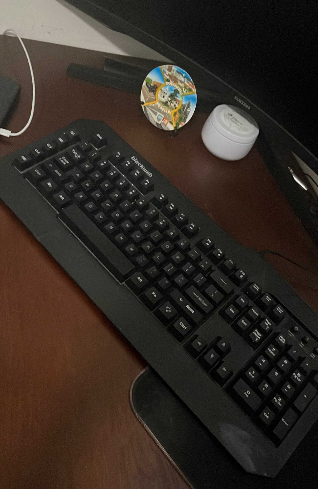 Blackweb led gaming keyboard