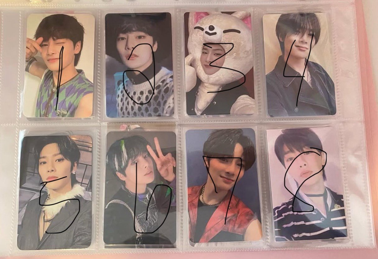 Jeongin photocards