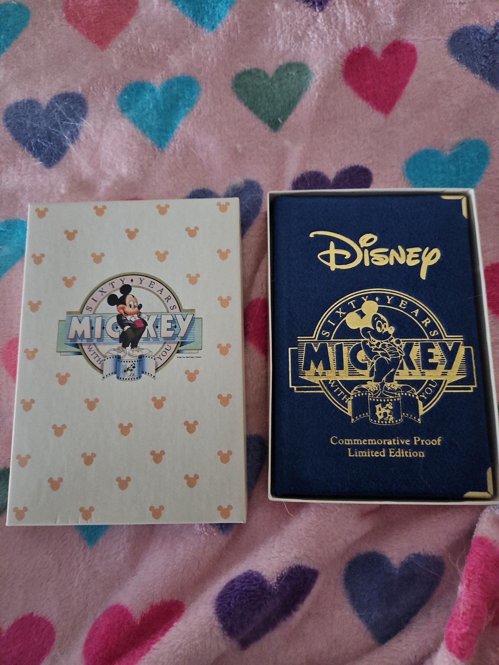 Steamboat willie mickey commemorate Limited edition proof silver coin disney
