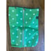 Vintage AMAZING Dunlop Golf Bag POLKA DOTS LEATHER COLLECTIBLE RARE Green White