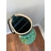 Vintage AMAZING Dunlop Golf Bag POLKA DOTS LEATHER COLLECTIBLE RARE Green White