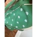 Vintage AMAZING Dunlop Golf Bag POLKA DOTS LEATHER COLLECTIBLE RARE Green White