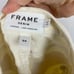 Frame Le High skinny Sateen jeans off white size 24