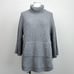 Ugg Raelynn Grey Sweater Chunky Knit Turtleneck Relaxed Pullover