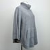 Ugg Raelynn Grey Sweater Chunky Knit Turtleneck Relaxed Pullover