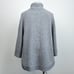 Ugg Raelynn Grey Sweater Chunky Knit Turtleneck Relaxed Pullover