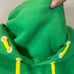 Vans x Tierra whack green checkered sleeve hoodie