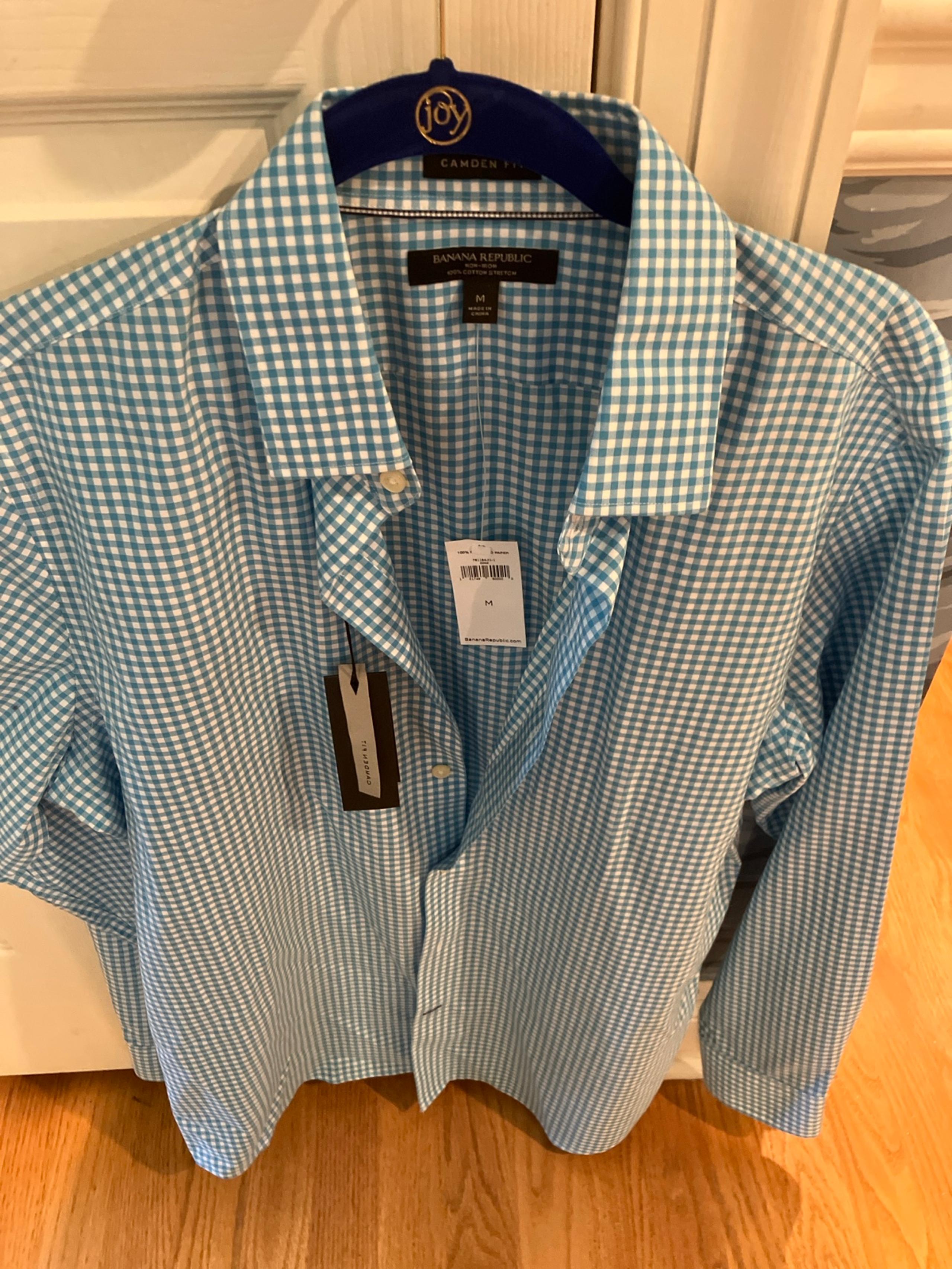 Banana republic checkered shirt ( men’s size medium)