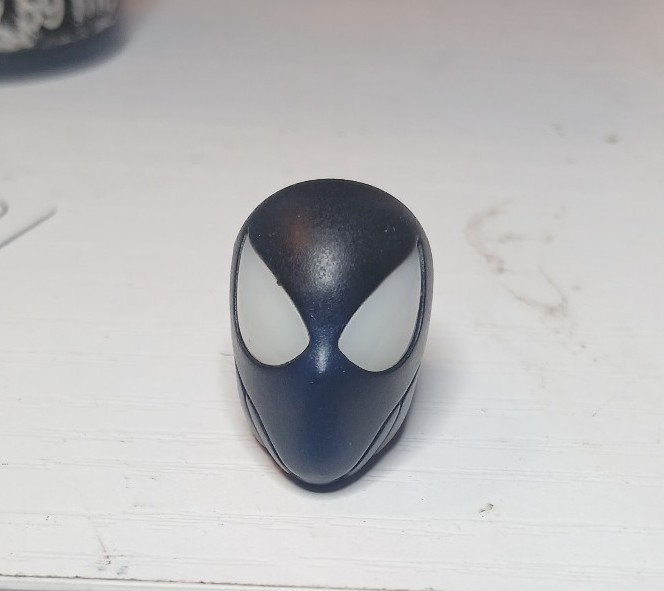 Mafex Custom PS5 simbiote spiderman Headsculpt V24R2 by: fahrulstore35