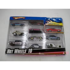 2007 HOT WHEELS 10 - 1:64 Scale 10 Pack Exclusive Decoration Set