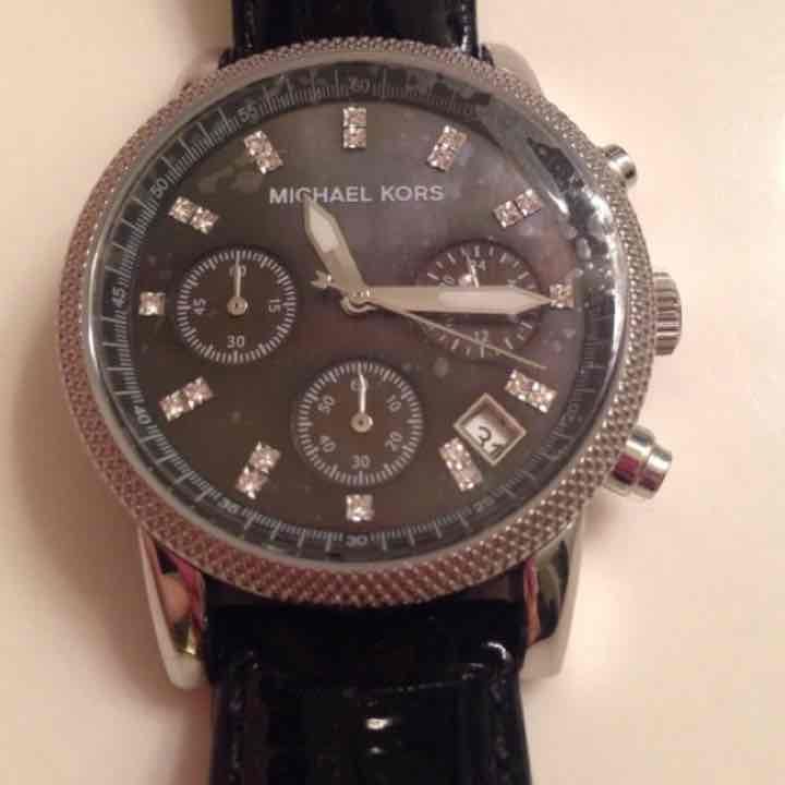 Black Michael Kors Watch