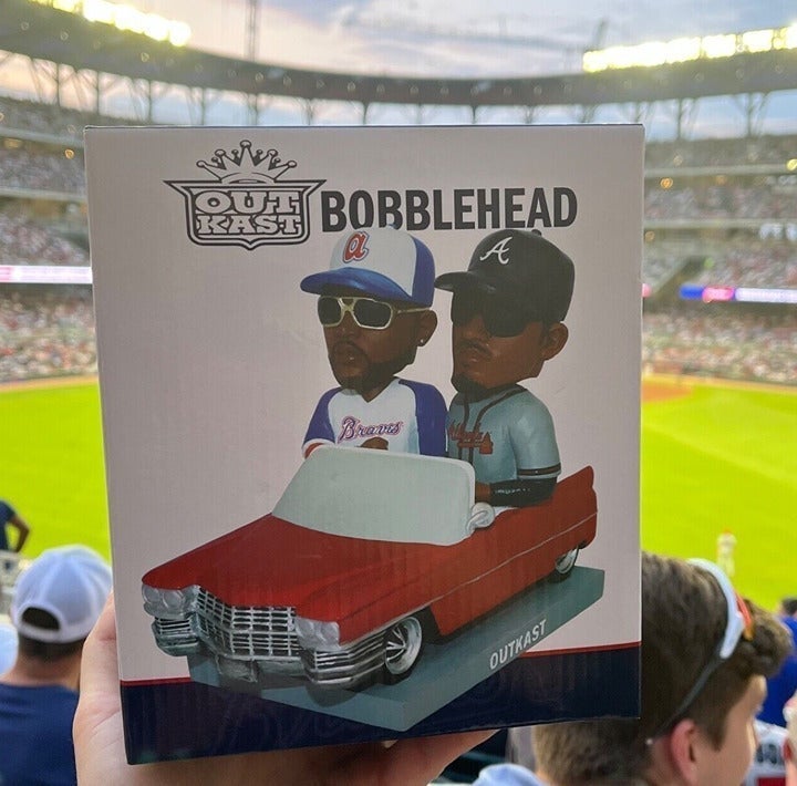OUTKAST 2023 Atlanta Braves Bobblehead SGA ~ New in Box