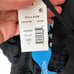 SKINNY DIPPERS Suga Babe Lace Up Front One Piece Swimsuit Black Medium NWT