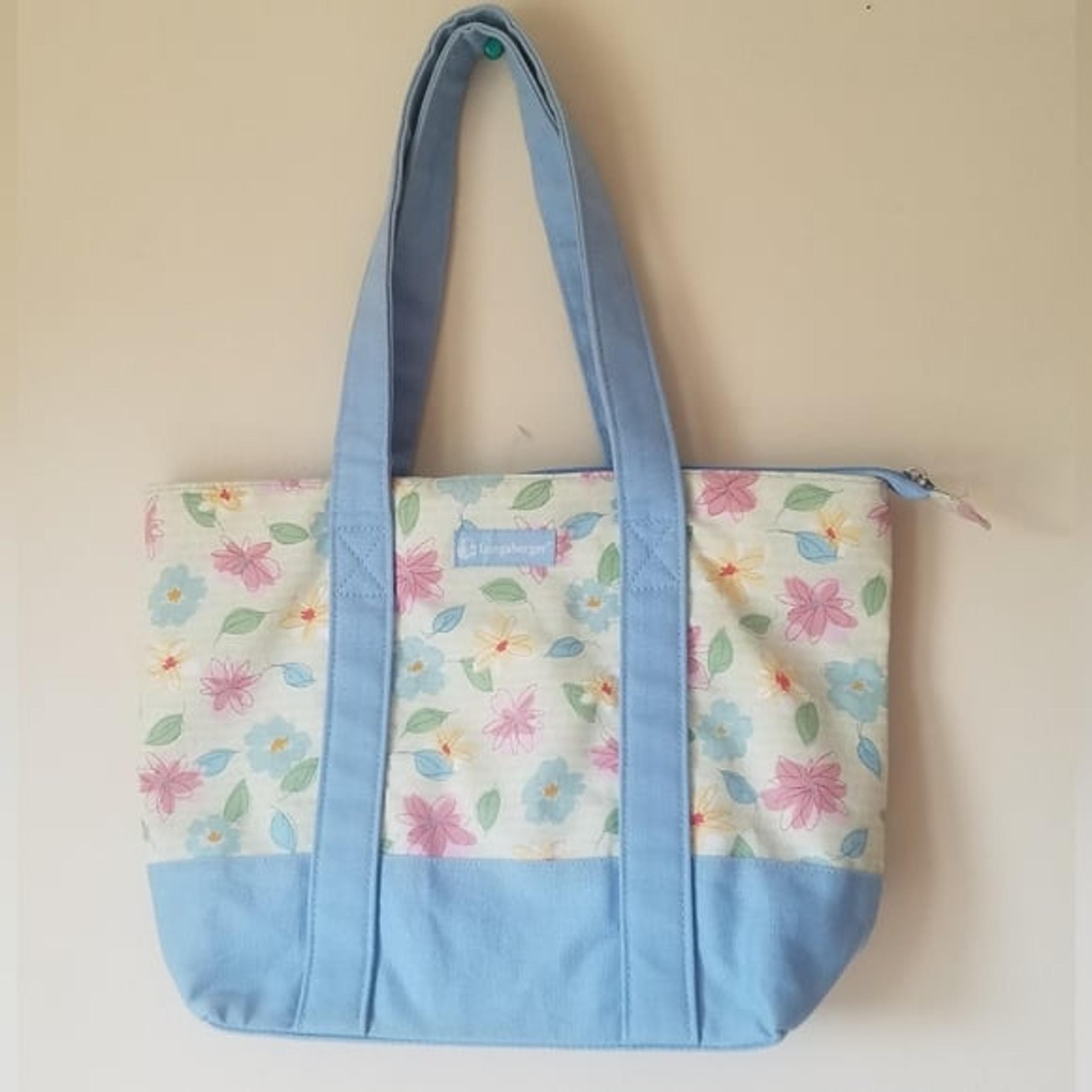 Floral Longaberger Bag