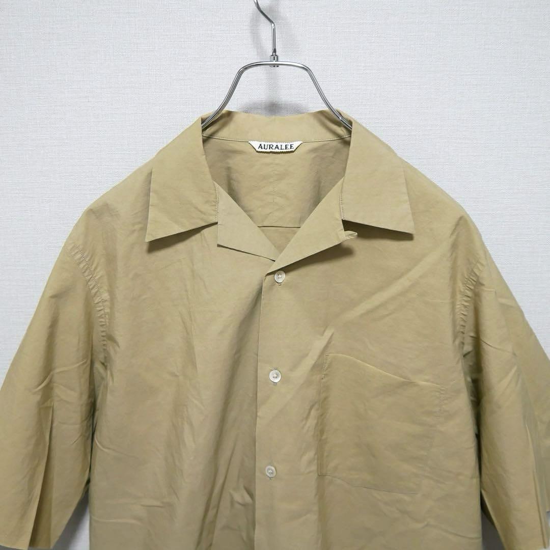お手頃価格 AURALEE SELVEDGE WEATHER CLOTH SHIRTS トップス