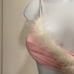 Women's pajamas pink with feathers