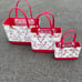 NEW Small Medium Baseball Sports Beach Bag / Tote