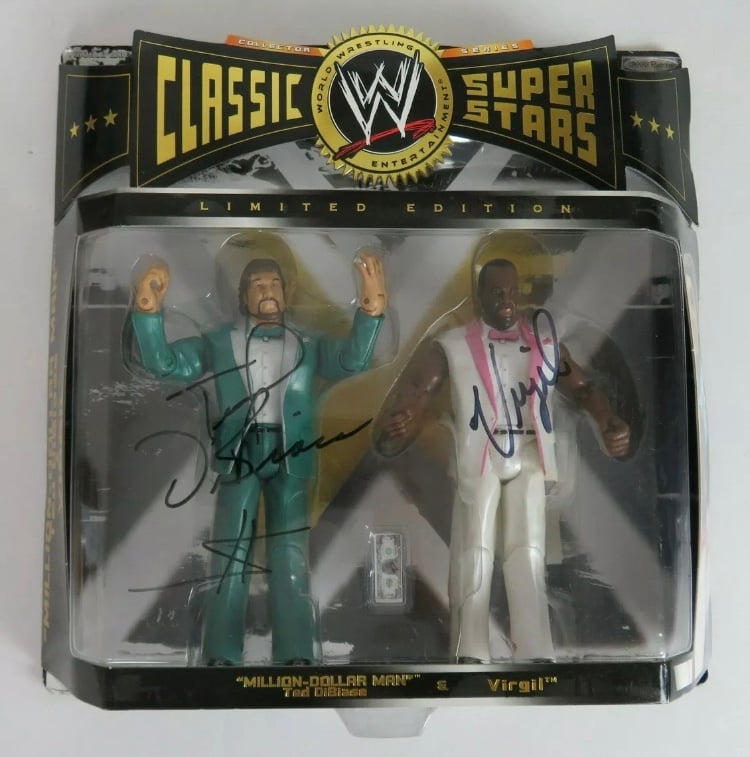 WWE Jakks Classic Superstars Series 5 Million Dollar Man Ted Dibiase & Virgil