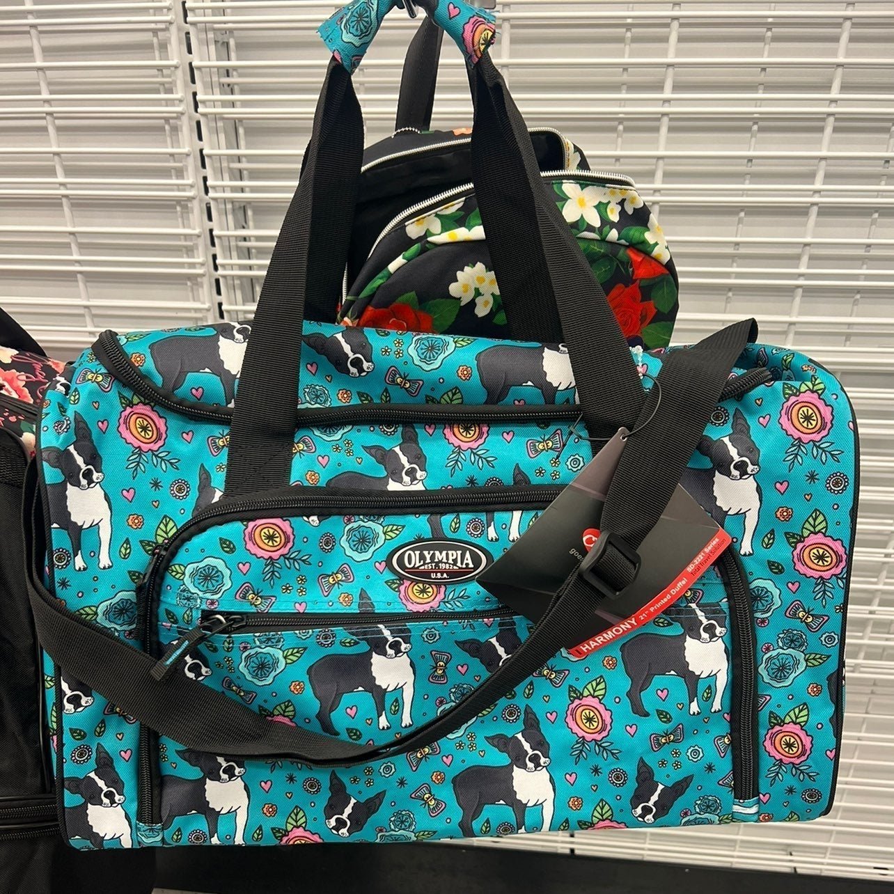 Boston terrier/ Frenchie Weekender Bag
