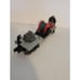 Lionel 3650 Gray Red Searchlight Extension Car Postwar Model Freight Train