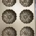 Nordic Ware Williams Sonoma Wreathlettes Gold Bundtlette Cake Pan 4 Cup