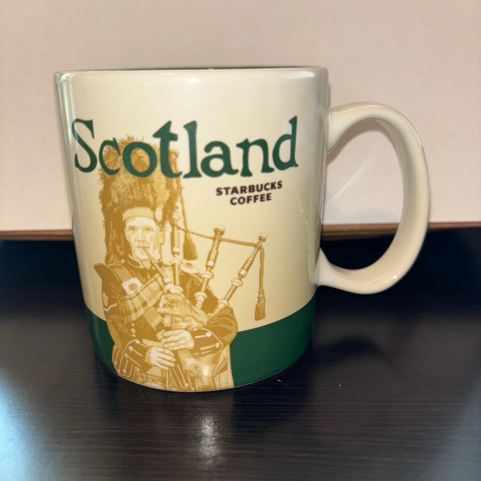 Starbucks Coffee 16 oz Mug Cup Scotland Global Icon Collector Series 2013