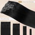 20 Black Human Hair Hair Extensions (7 pcs Clip in) [FUOTONBUTY]