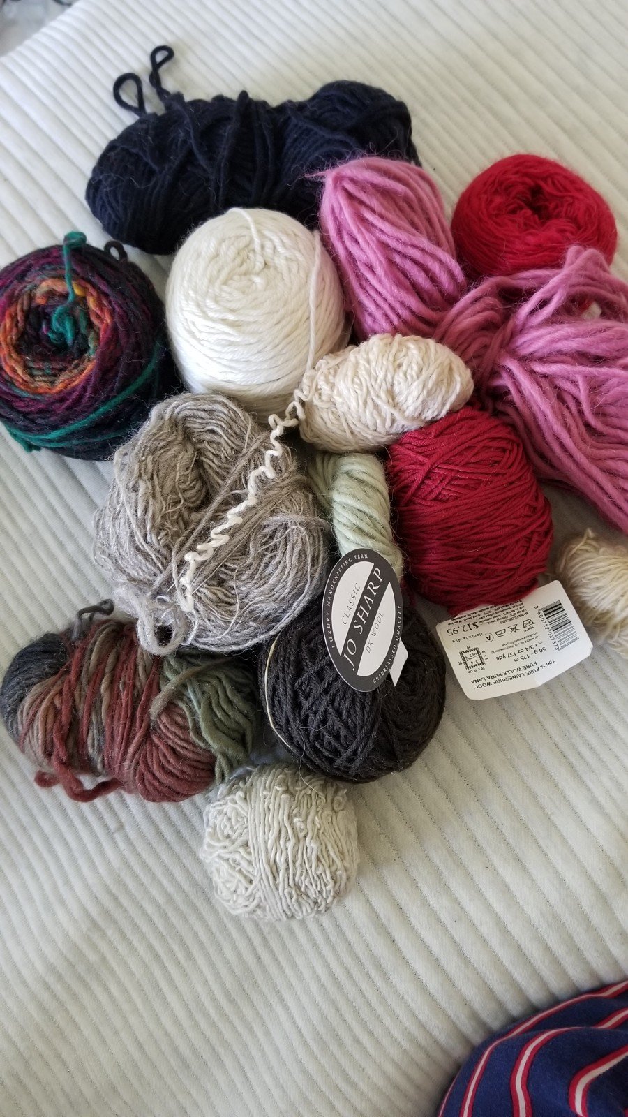 Wool Yarn Lot