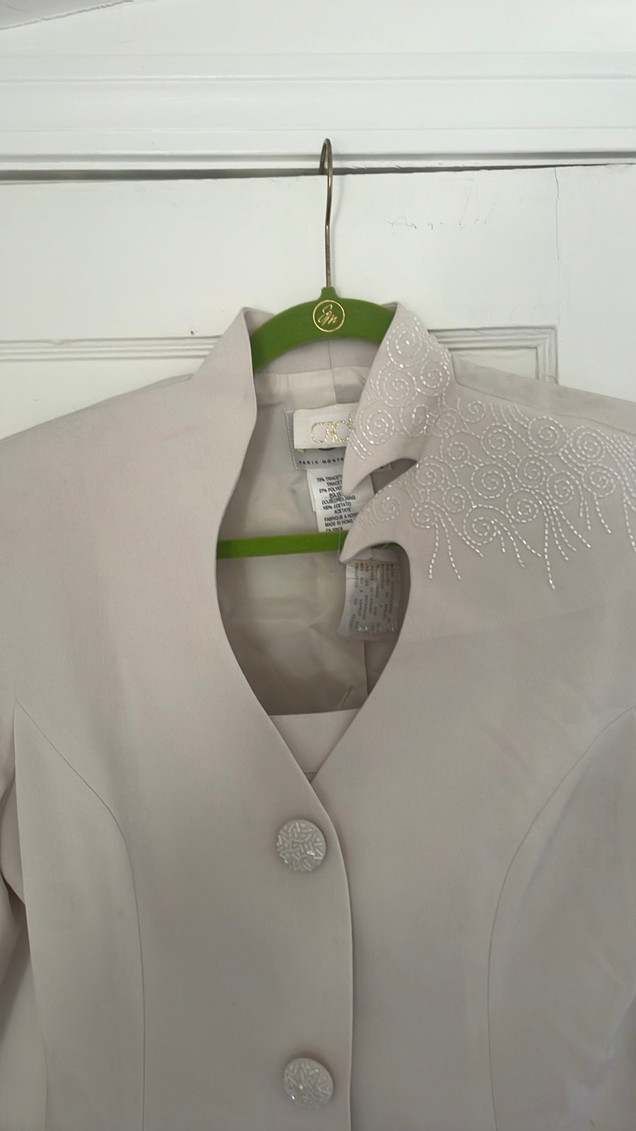 NWT Cache Skirt Suit 80s with shoulder pads
