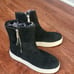 J/Slides Tristan Faux Fur Lined Waterproof Sneaker Boots