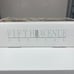 Fifth Avenue Frosted Crystal Viscount Nappy Candy Dish Bowls Set of 4