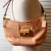 Coach Peach Leather Shoulder Bag. Great Condition. Kristin Bag. Top Handle.