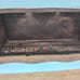 Vintage handmade wooden magazine rack-Newspaper rack-Letter holder-Carved Folk