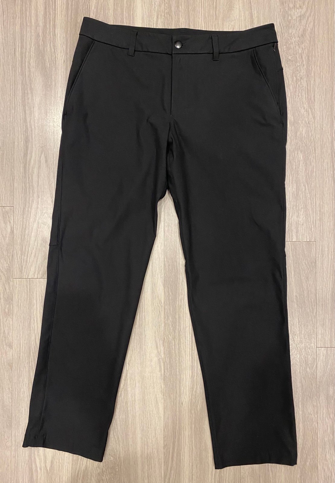 Lululemon 34 ABC Slim Fit Black Pants 30 Inseam 128 MSRP