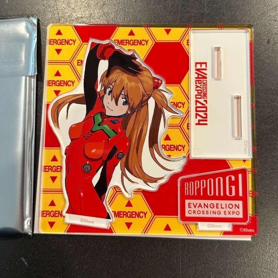 Asuka Langley Neon Genesis Evangelion EVA Expo acrylic stand Tokyo exclusive