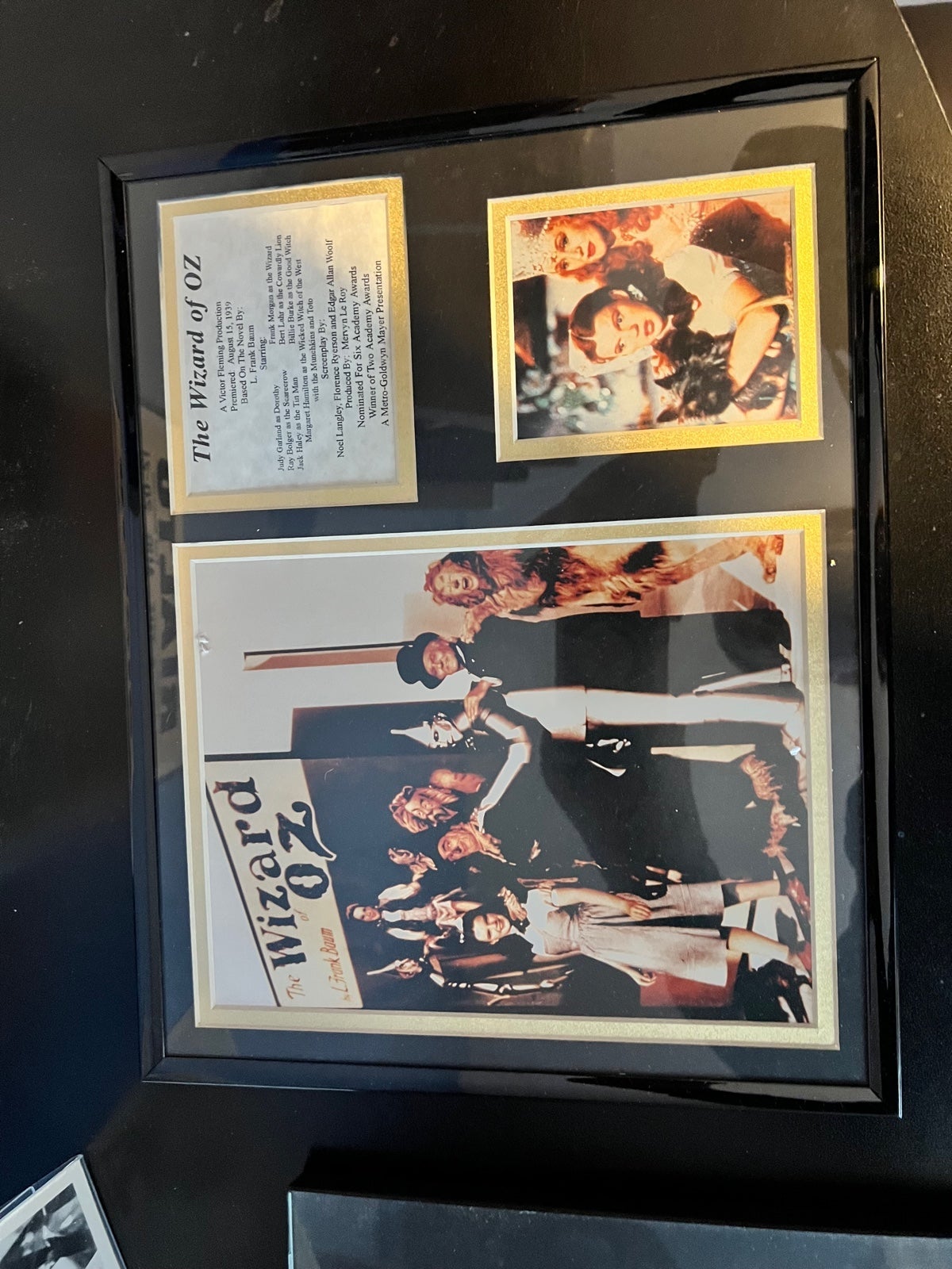 Wizard Of Oz Promotional Poster, Framed Photos And A Gorgeous Painting Bundle
