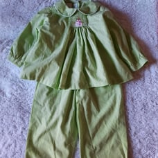 Boutique Smoked Snowman Outfit size 3t