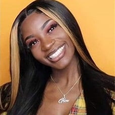 LACE FRONTS WIGS HUMAN HAIR BLENDED