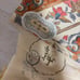 ★Kyoto Yuzen, a small-patterned fabric with a chintz design.