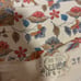 ★Kyoto Yuzen, a small-patterned fabric with a chintz design.