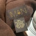 Iman brown cape coat