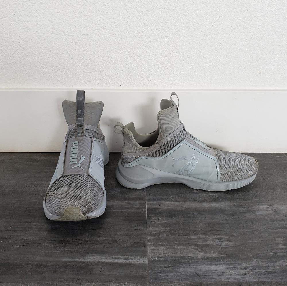 Grey Rihanna Puma Fenty Classic Sneaks