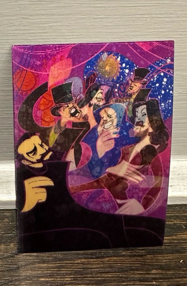 Moulin Rouge So Exciting Rare Holographic Lights of Broadway Trading Card