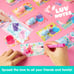 JOYIN 28 Pcs Valentines Day Gift Cards with Animal Squishy Toy, Kawaii Mochi Squ