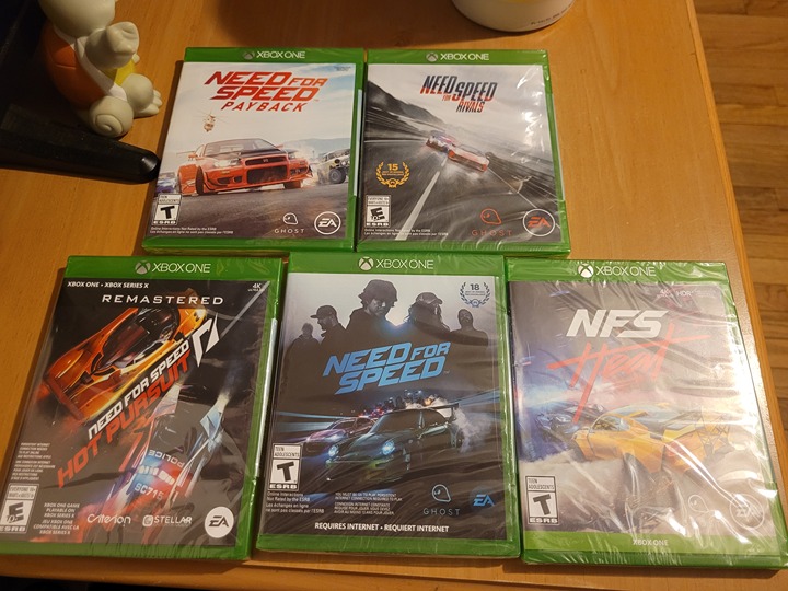 Need for Speed Xbox One FACTORY SEALED LOT