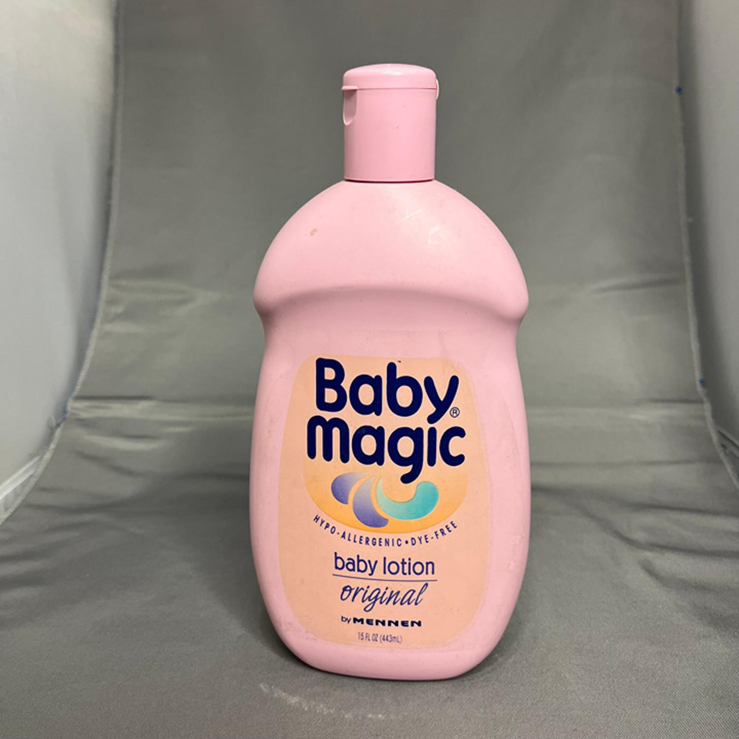 Baby Magic Baby Lotion Original 15 Oz By Mennen Hypoallergenic Dye Free Vintage
