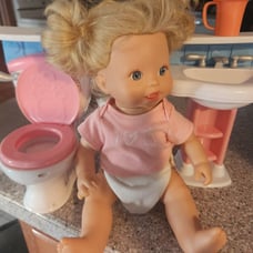 Vintage Fisher Price Potty doll