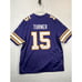 Nike Men's XL Dallas Turner #15 Vikings Purple NFL Jersey