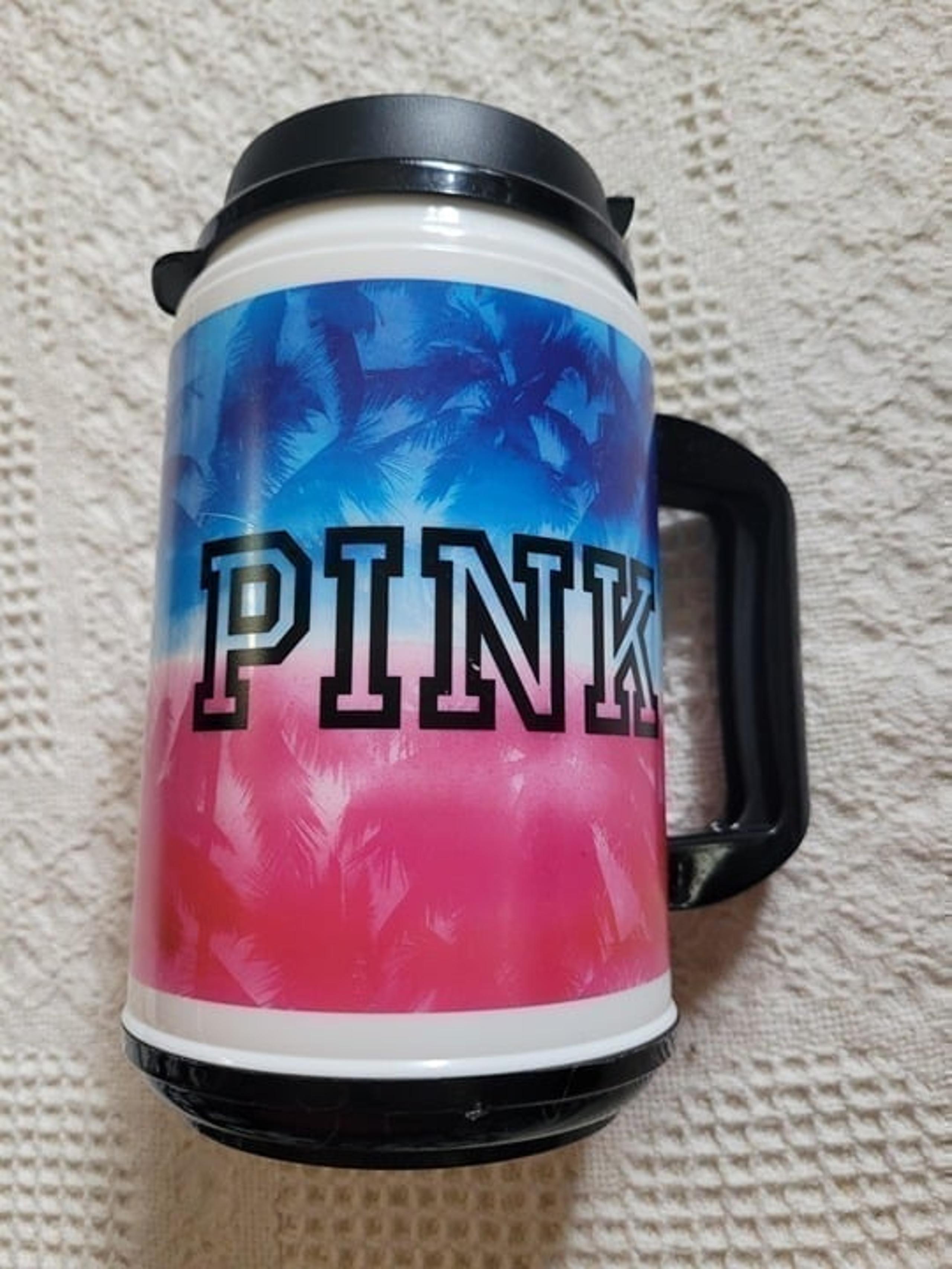 PINK Travel Chug 24 fl oz. Mug Palm Multi-Color