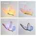 Acrylic Butterfly Pendant Lamp Nordic Bedroom Bedside Hanging LED Ceiling Chande